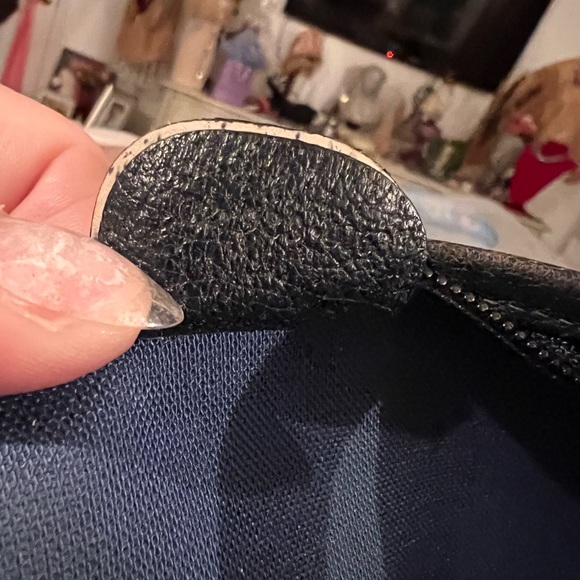 Authentic Vintage Gucci Sherry Tote Bag Blue & Red leather - Picture 12 of 12